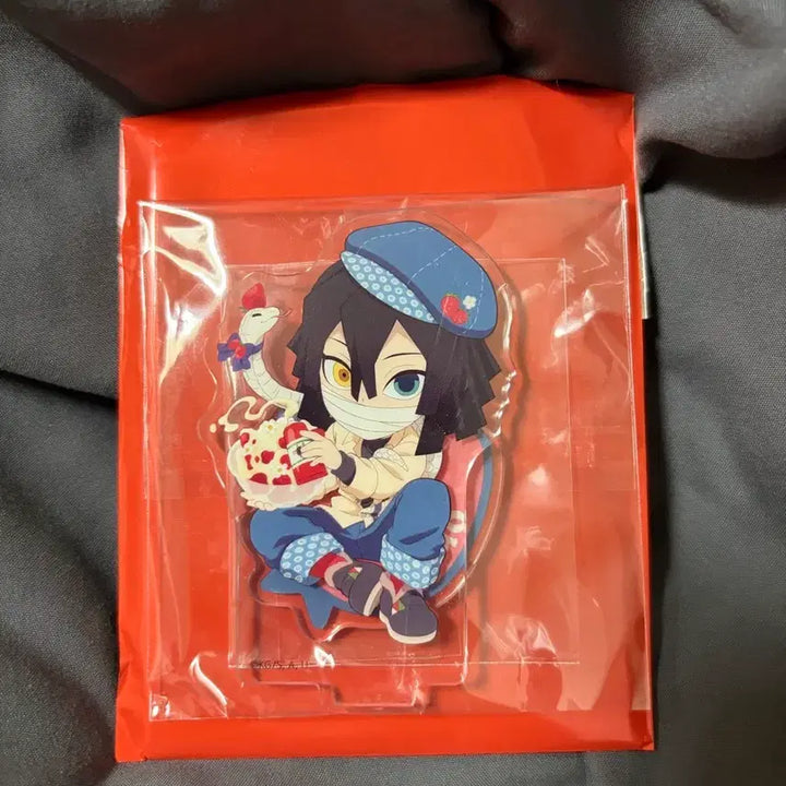 [BUNJANG] Kimetsu no Yaiba Iguro Obanai Strawberry Festival Acrylic Stand (Sealed) / 귀칼 이구로 딸기축제 아크릴 스탠드 미개봉