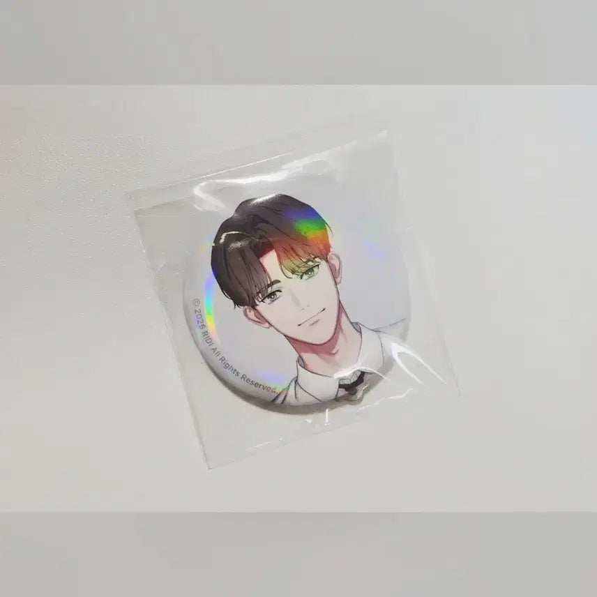 [BUNJANG] Fantasyte Beyond Leedee Sig Popup Collab Cafe Haehoo Hologram Can Badge / 판타지트 비욘드 리디 시그 팝업 콜라보 카페 해후 홀로그램 캔뱃지