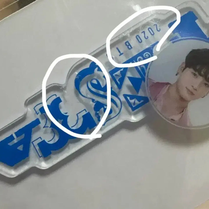 [BUNJANG] BTS Jungkook 2020 Festa Acrylic Keychain / 2020 페스타 키링 정국 방탄소년단 방탄 bts