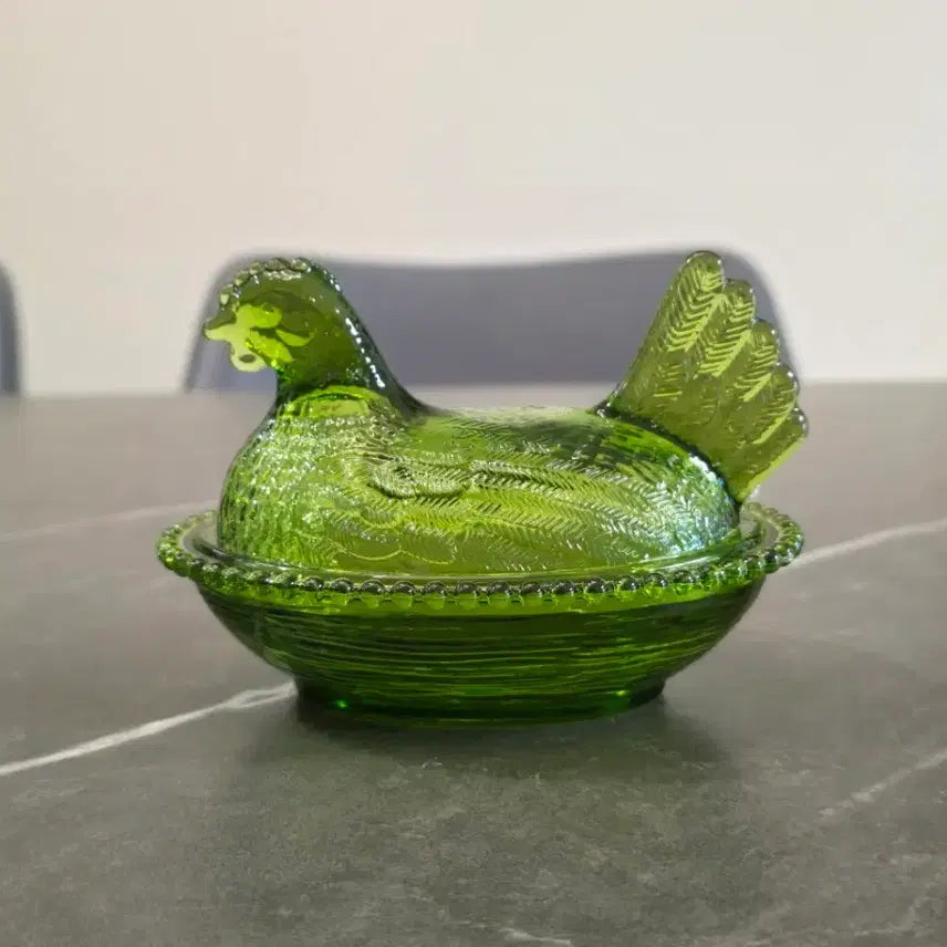 [BUNJANG] Vintage Hen Candy Dish / 빈티지 암닭 캔디 보관함