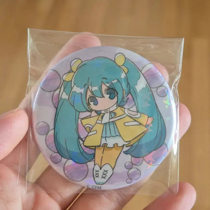 [BUNJANG] Hatsune Miku Twilight Dreamer Vintage Style Can Badge (Official) / 하츠네 미쿠 Twilight Dreamer 고전풍 캔뱃지 (공식 상품)