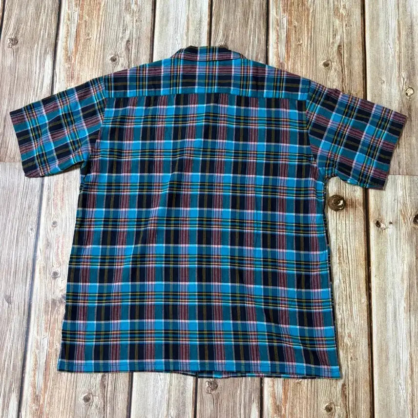 [BUNJANG] South2 West8 6 Pocket Open Collar Check Shirt XL / S2W8 남이서팔 6포켓 오픈 카라 체크 셔츠 XL사이즈
