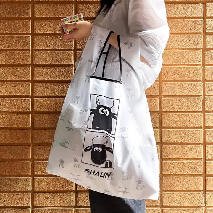 [BUNJANG] Wallace &amp; Gromit Shaun the Sheep Market Bag / (새상품)월레스와 그로밋 마켓백
