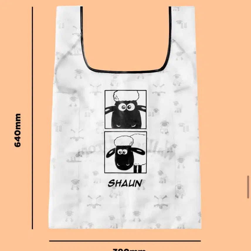 [BUNJANG] Wallace &amp; Gromit Shaun the Sheep Market Bag / (새상품)월레스와 그로밋 마켓백