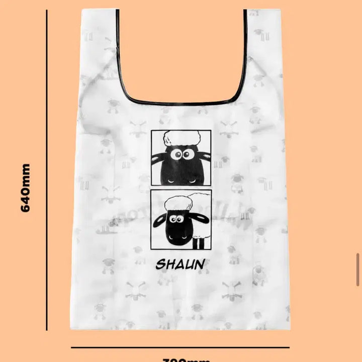 [BUNJANG] Wallace &amp; Gromit Shaun the Sheep Market Bag / (새상품)월레스와 그로밋 마켓백