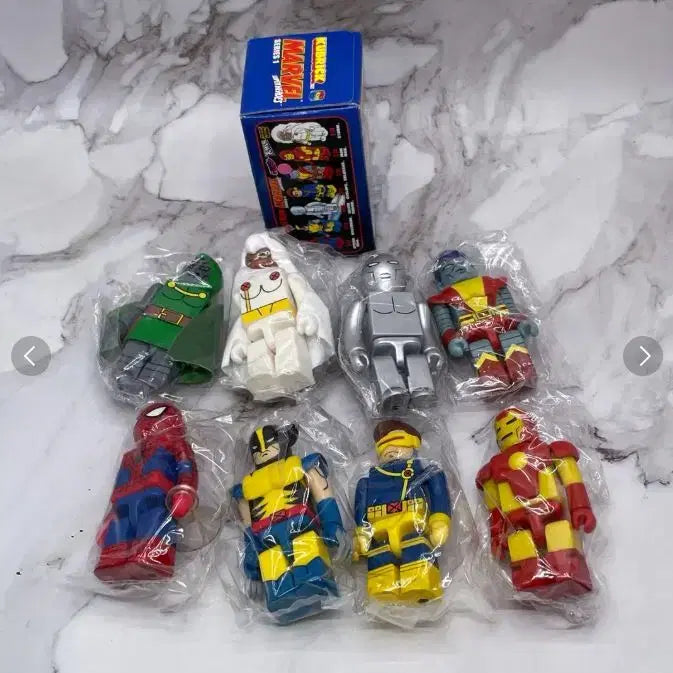 [BUNJANG] Medicom Kubrick Marvel Series 1 8-Figure Set / 큐브릭 마블 시리즈 1 8종세트