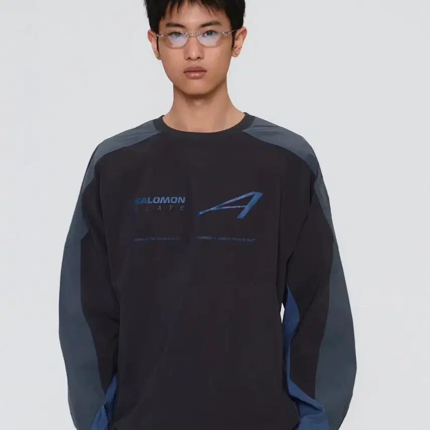 [BUNJANG] Salomon Uni Slate Sweatshirt / 살로몬 신상 UNI 슬레이트 맨투맨
