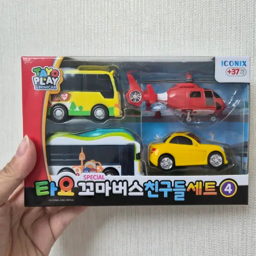 [BUNJANG] Tayo the Little Bus Friends Set 4 New Product / 타요 꼬마버스 친구들 세트4 새제품