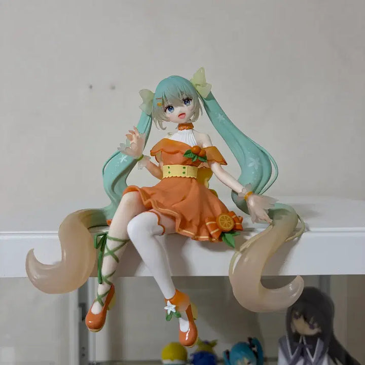 [BUNJANG] Hatsune Miku Citrus Noodle Stopper Figure / 하츠네 미쿠 시트러스 누들 스토퍼