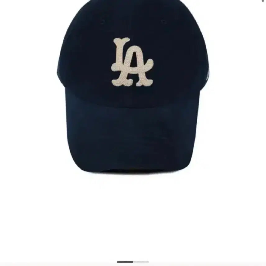 [SOLD OUT] 린에비뉴 LA 체인 스티치 코튼 볼캡 네이비