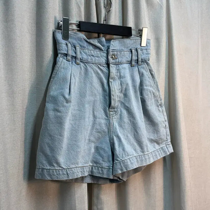 [SOLD OUT] [26] zara 자라 셔링 밴딩 데님 숏팬츠 바지