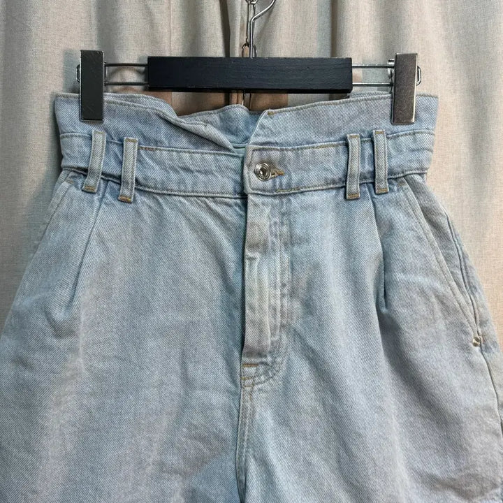 [SOLD OUT] [26] zara 자라 셔링 밴딩 데님 숏팬츠 바지