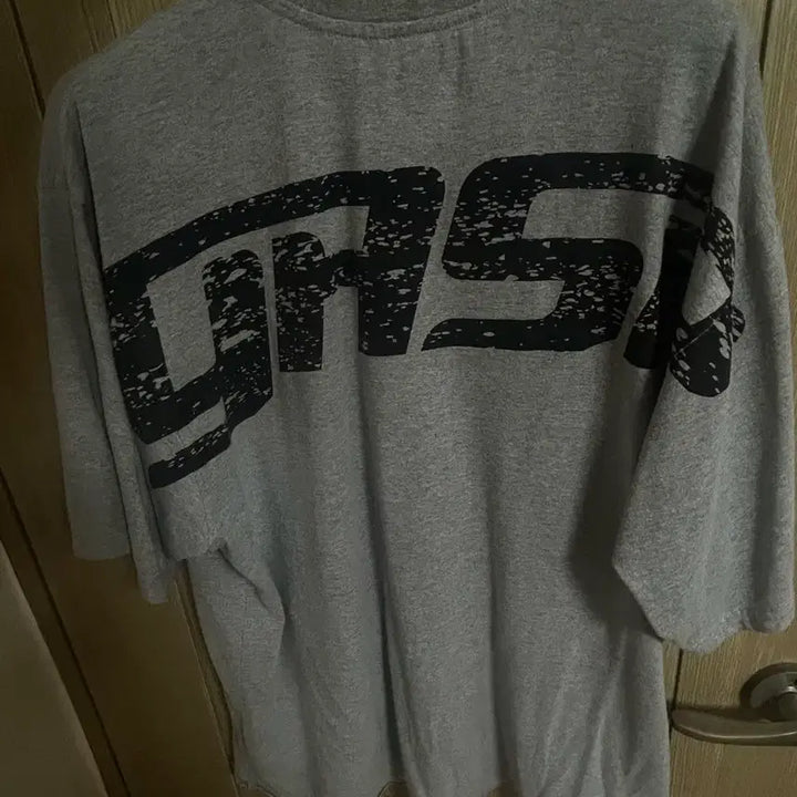 [BUNJANG] GASP Gray Mélange Short Sleeve T-Shirt (L) / GASP 그레이 멜란지 반팔 티셔츠 L사이즈
