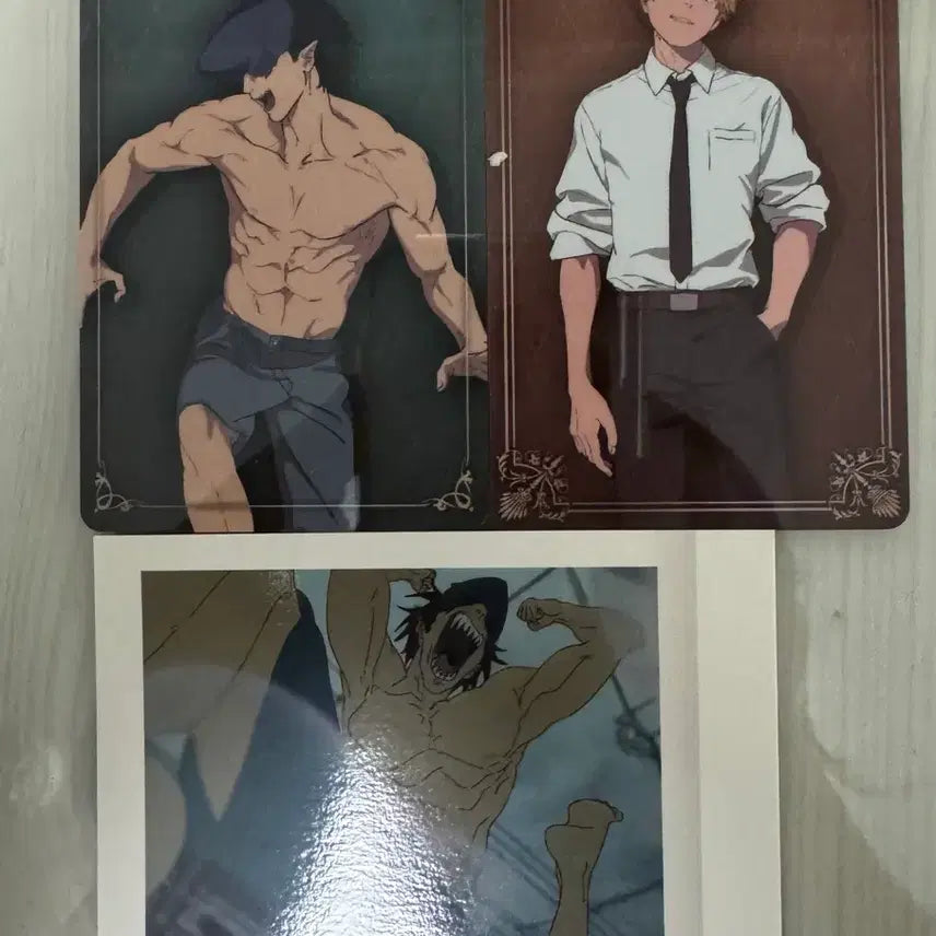 [BUNJANG] Chainsaw Man Beam &amp; Denji Bundle Set Photocards / 빔&amp;덴지 포카 일괄 양도