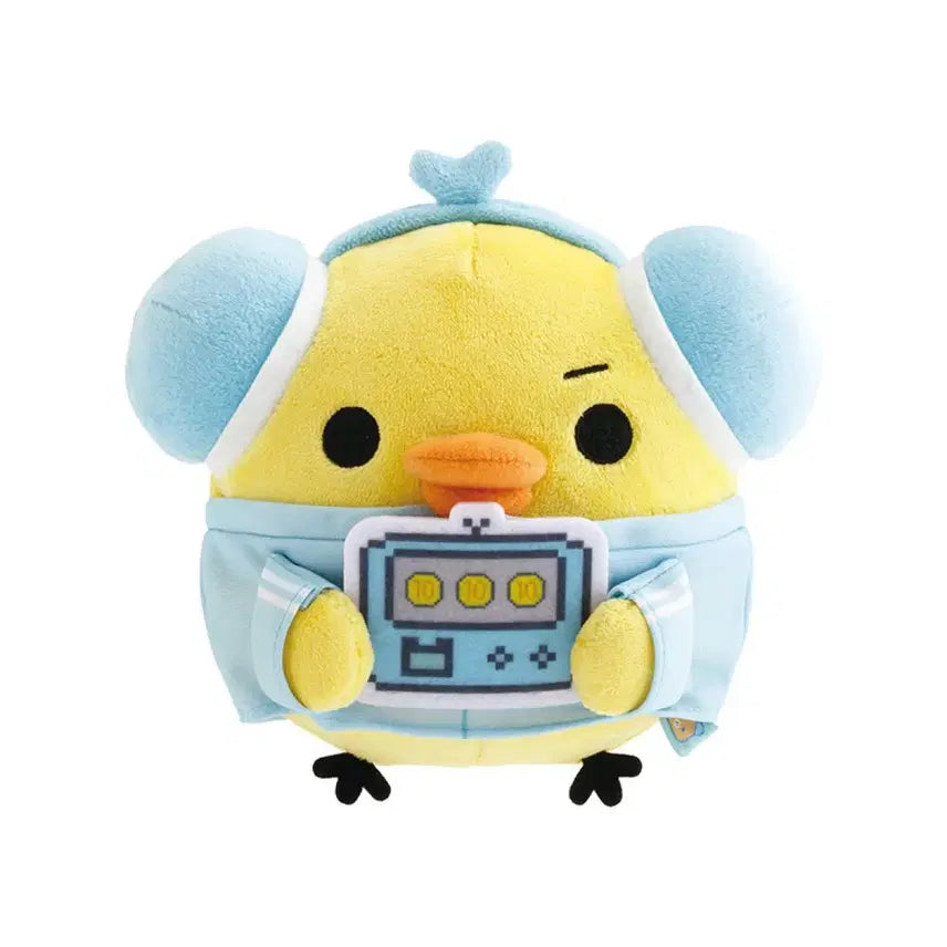 [BUNJANG] San-X Rilakkuma Kiiroitori Gaming Series Plush / 게이밍 시리즈 키이로이토리 리락쿠마 인형 판매