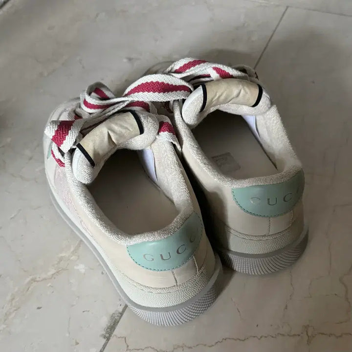 [BUNJANG] Gucci GG Screener Sneakers Pink Size 35.5 / 원가 160) 구찌 GG 스크리너 스니커즈 35.5 핑크