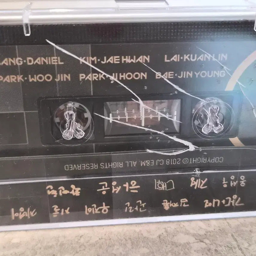 [BUNJANG] Wanna One Cassette Tape / 워너원 카세트 테이트(목소리 담겨 있습니다.)