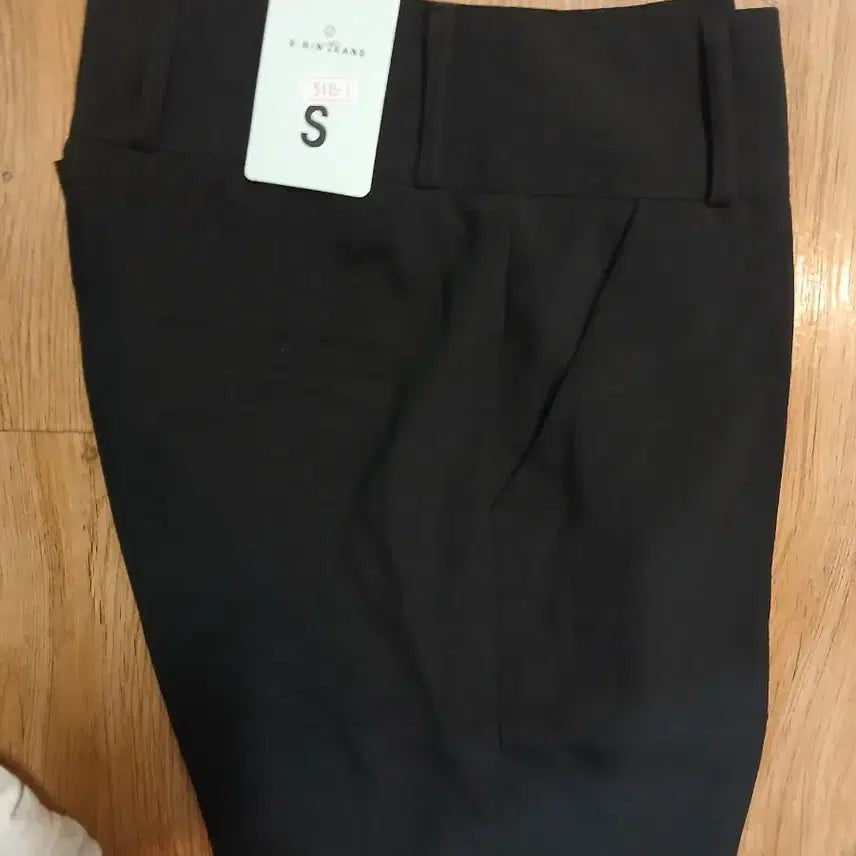 [BUNJANG] Black Flare Slacks - Summer Trousers / 새상품.블랙슬랙스/S.여름바지