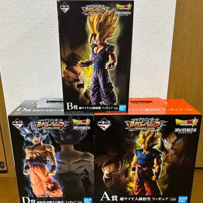 [BUNJANG] Dragon Ball Ichiban Kuji Battle of World A, B, D Prize Figures / 드래곤볼 제일복권 배틀오브월드[BATTLE OF WORLD A,B,D상]