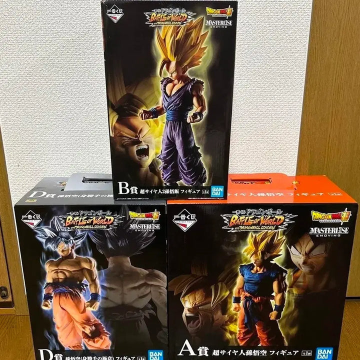 [BUNJANG] Dragon Ball Ichiban Kuji Battle of World A, B, D Prize Figures / 드래곤볼 제일복권 배틀오브월드[BATTLE OF WORLD A,B,D상]