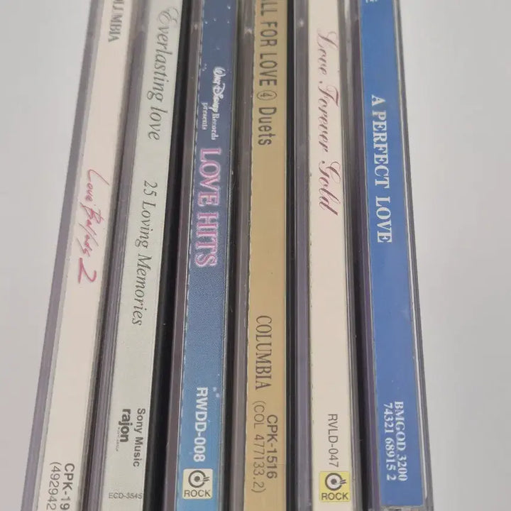 [BUNJANG] Various Artists Love Ballads Pop Songs CD Bundle (6 Discs) / 러브 발라드 팝송 CD 6장 묶음 셀린디온 보이존 휘트니휴스턴