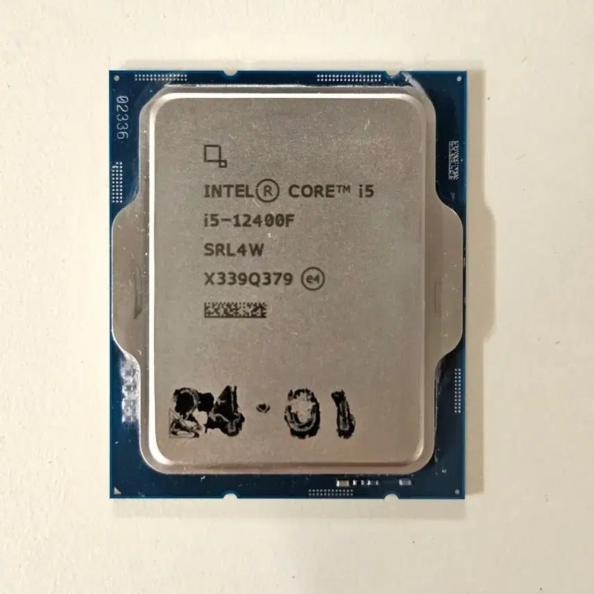 [BUNJANG] Intel Core i5-12400F CPU / 인텔 코어i5-12400F CPU