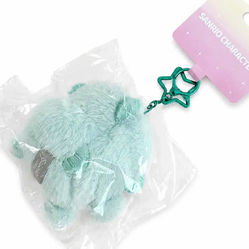 [BUNJANG] Sanrio Hangyodon New Sparkling Doll Keyring / 산리오 한교동 신상 반짝 인형키링 (정품/새상품)