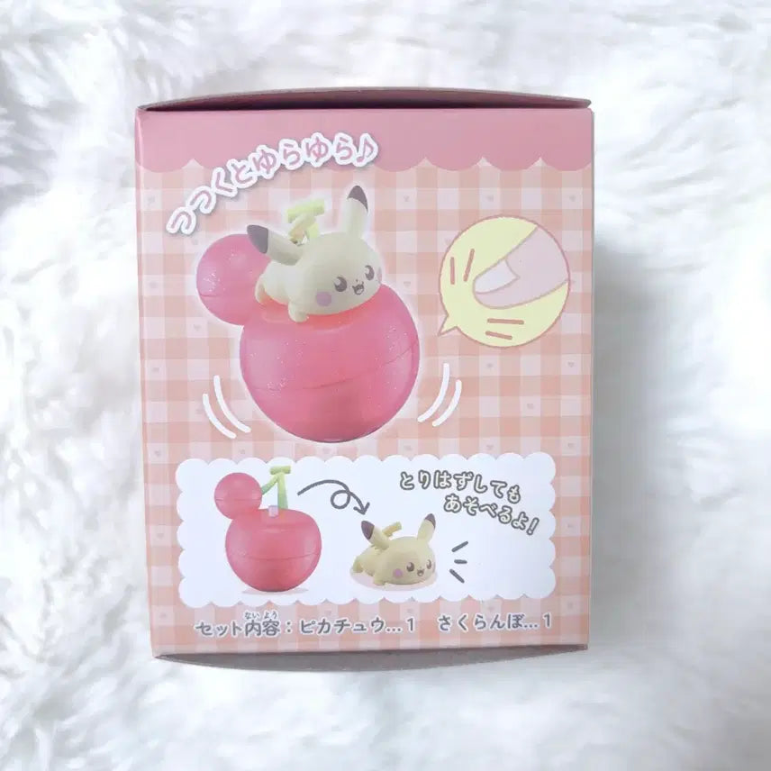 [BUNJANG] Pokemon Puffy Puffy Fruits Pikachu Figure / 원가이하) 포켓몬 포켓피스 후르츠의 한때 피규어 피카츄