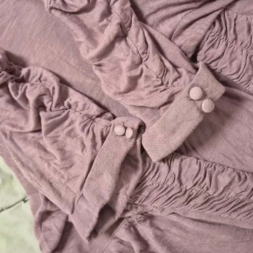 [BUNJANG] Vintage Lavender Fairy Mori Girl Cardigan Set / (대대장 세트) 빈티지 멀멀 라벤더 페어리 모리걸 가디건