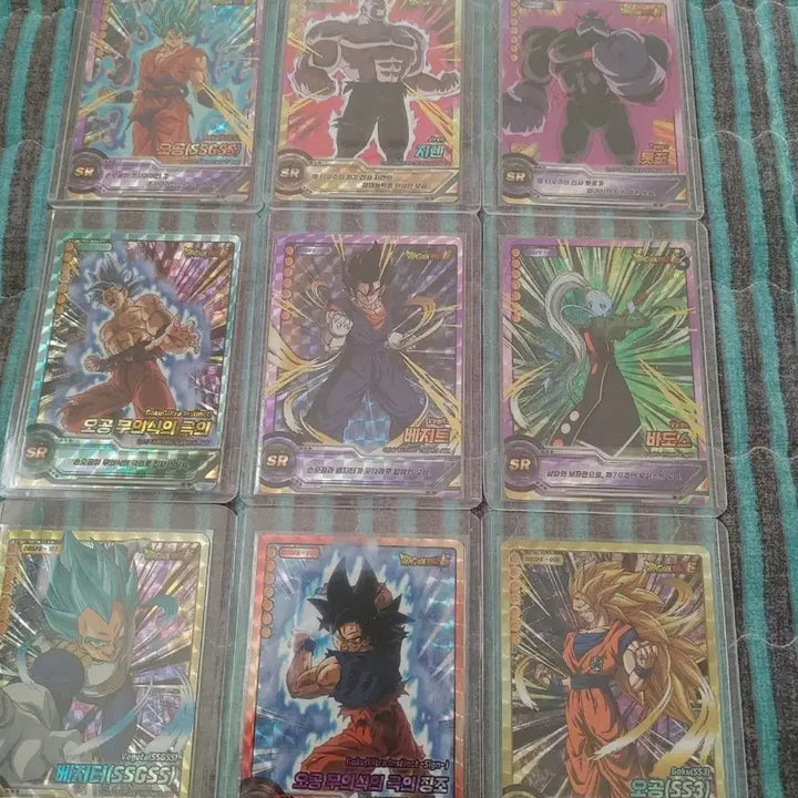 [BUNJANG] Dragon Ball Super Collect Card SR 9 Types / 드래곤볼 슈퍼 콜렉트 카드 SR 9종