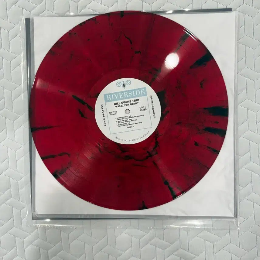 [BUNJANG] Bill Evans Waltz for Debby Limited Edition Red &amp; Black Swirl Vinyl LP / 빌 에반스 bill evans waltz for debby lp 한정반