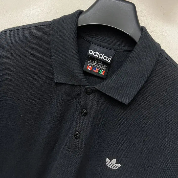 [BUNJANG] Adidas 90s Polo Collar Short Sleeve T-Shirt L / 90s 아디다스 폴로 카라 반팔티 L