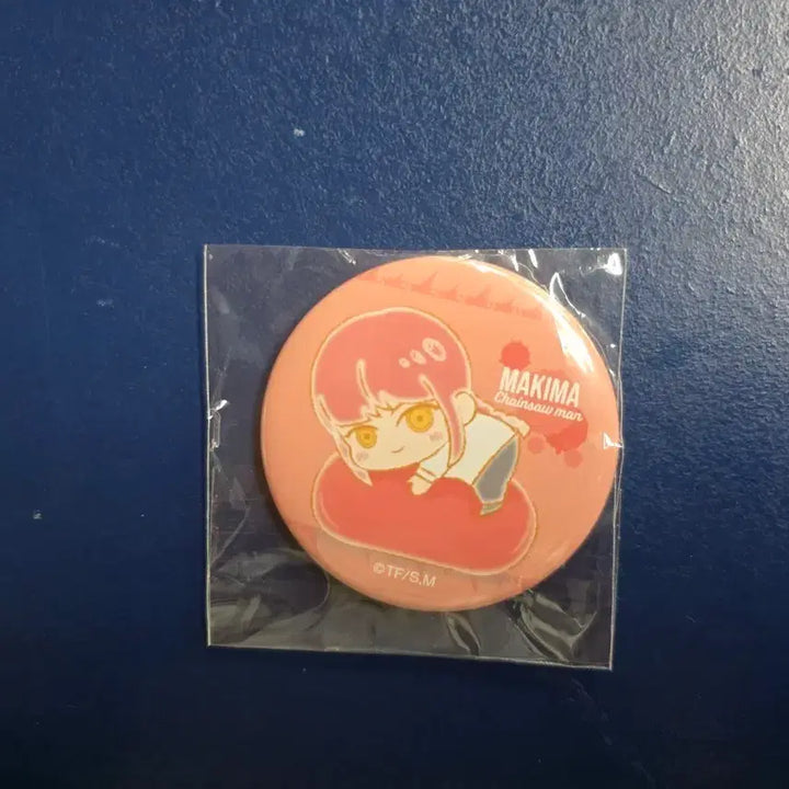 [BUNJANG] Chainsaw Man Makima 58mm Button Badge / 덤스티커) 체인소맨 마키마 캔뱃지