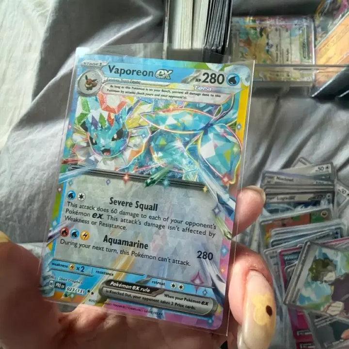 [BUNJANG] Pokemon TCG Vaporeon EX 023/131 English / 포켓몬카드 Vaporeon EX 023/131 영어