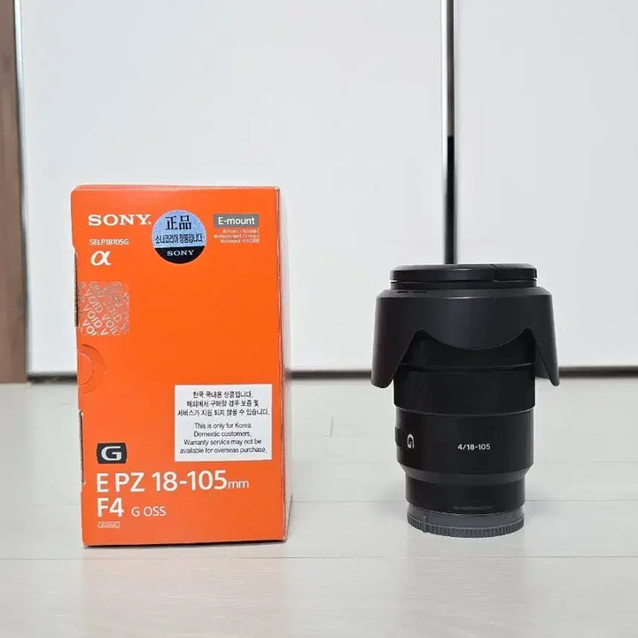 [BUNJANG] Sony E PZ 18-105mm F4 G OSS Lens / 소니 E PZ 18105G OSS 렌즈