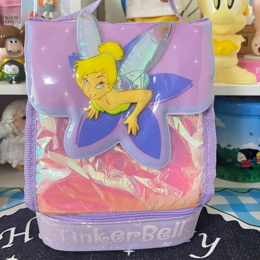 [BUNJANG] Classic Disney Princess Tinkerbell Lunch Box / 고전 디즈니 프린세스 팅커벨 런치백