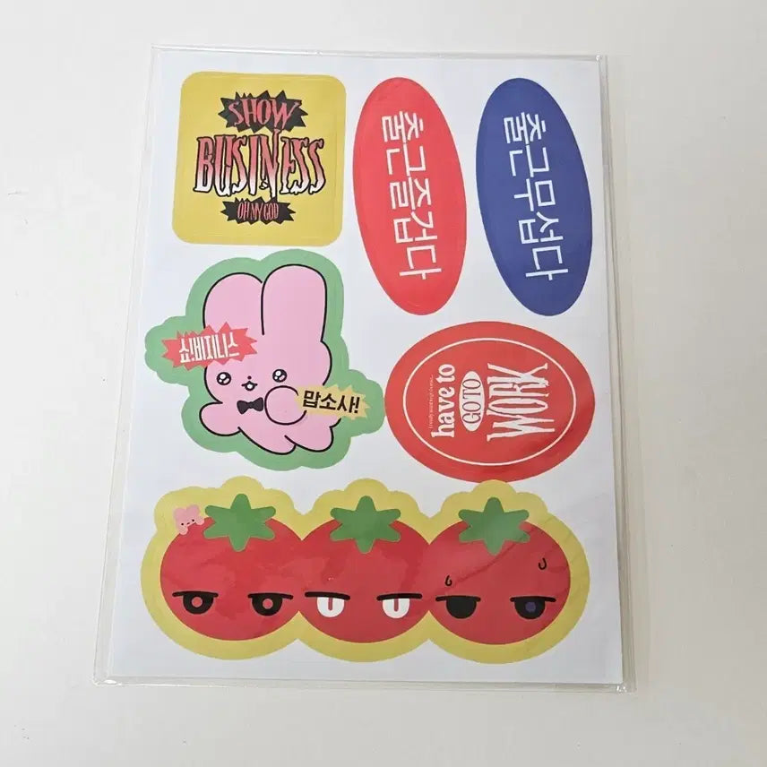 [BUNJANG] Gwedam Company Giant Sticker / 괴담출근 왕큰 스티커
