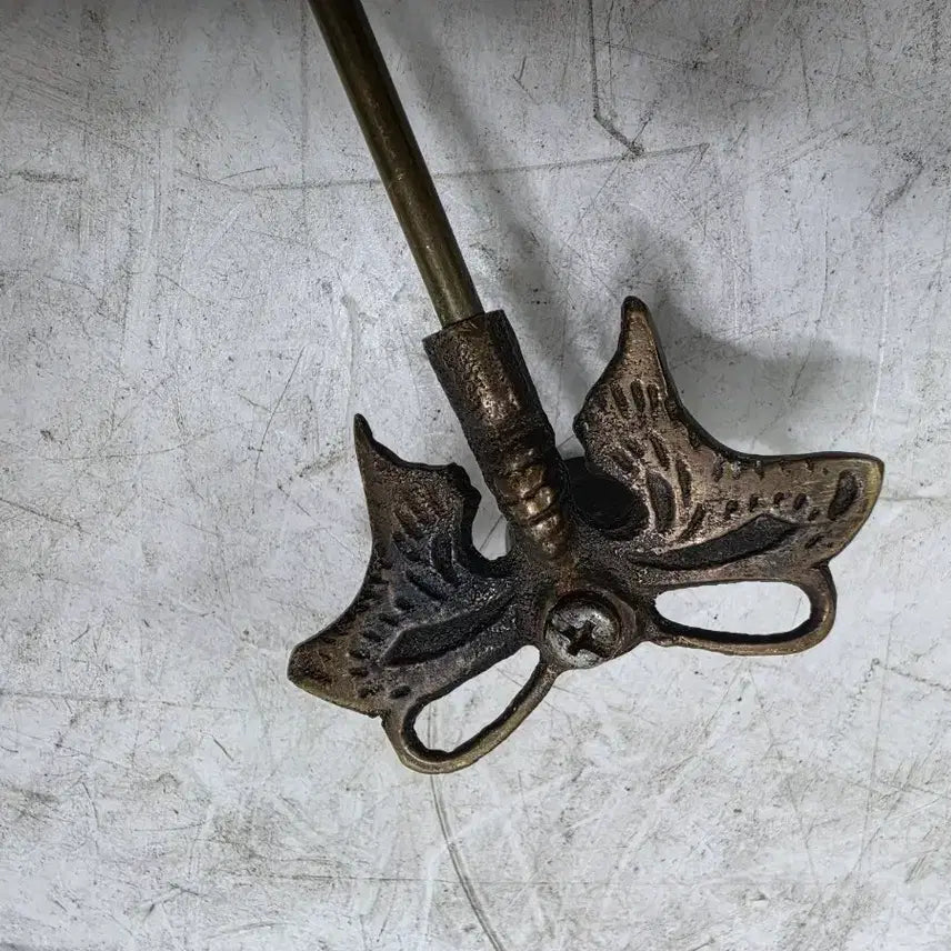 [BUNJANG] Brass Candle Snuffer with Butterfly Design / 촛불끄는 도구