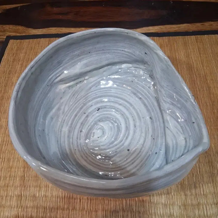 [BUNJANG] Toam Seotawon Buncheong Flower Vase or Water Basin / 토암 서타원 다도.차도구 분청  꽃꽂이 수반 or 퇴수기