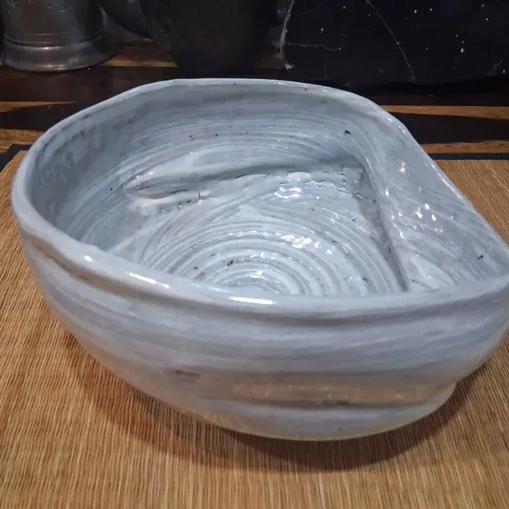 [BUNJANG] Toam Seotawon Buncheong Flower Vase or Water Basin / 토암 서타원 다도.차도구 분청  꽃꽂이 수반 or 퇴수기