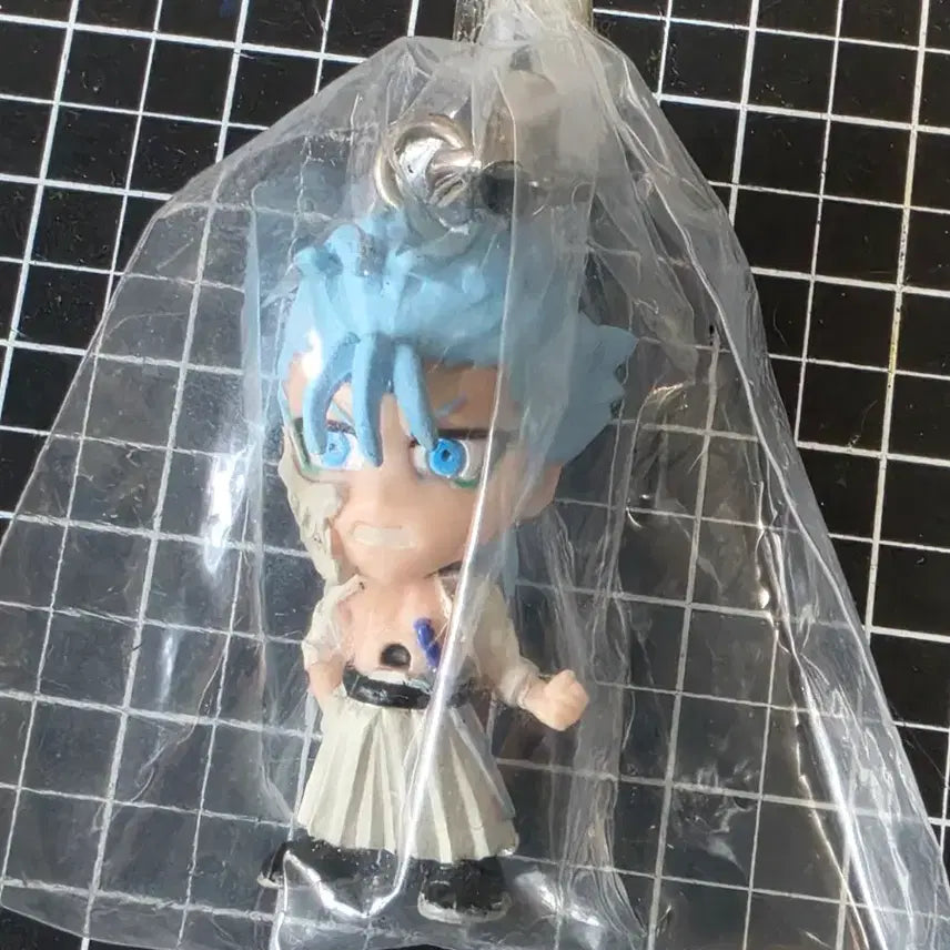 [BUNJANG] Bleach Old School Keyring Strap Jaegerfigure / [새상품] 블리치 고전 키링 스트랩 그림죠 피규어