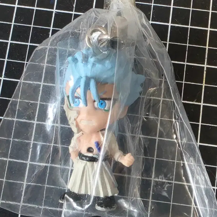 [BUNJANG] Bleach Old School Keyring Strap Jaegerfigure / [새상품] 블리치 고전 키링 스트랩 그림죠 피규어