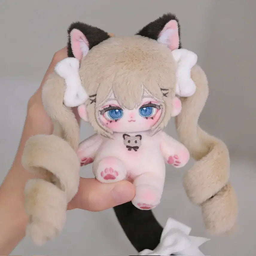 [BUNJANG] 10cm Ragdoll Zubi Long Body Doll (Unused) / 렉돌 쮸비 10cm 롱바디 뼈깅 무속성 인형 양도