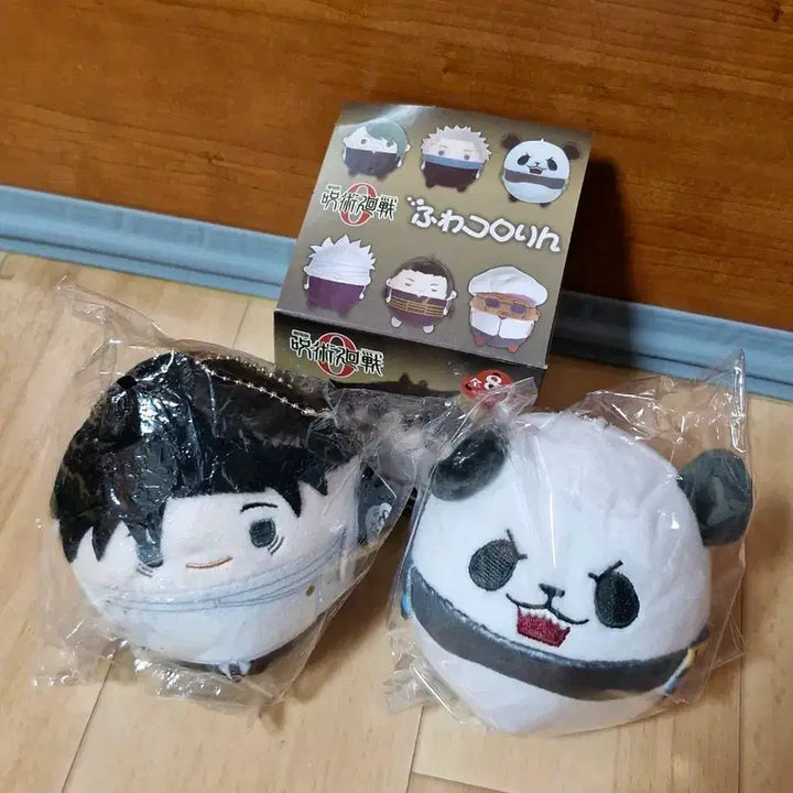 [SOLD OUT] 주술회전0 옷코츠 유타 판다 후와코로링 인형 일괄
