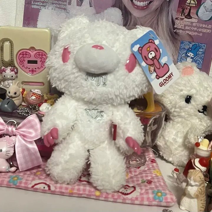 [SOLD OUT] 글루미베어 화이트 범용토끼 곰 갸루 지뢰계 산리오 산엑스 일본 인형