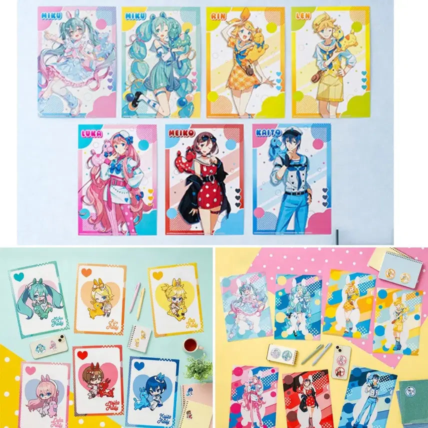 [BUNJANG] Taito Kuji Hatsune Miku Rody Ichiban Kuji Prize K Clear File + Sticker Set / K상) 타이토 쿠지 하츠네 미쿠 RODY 이치방쿠지 제일복권