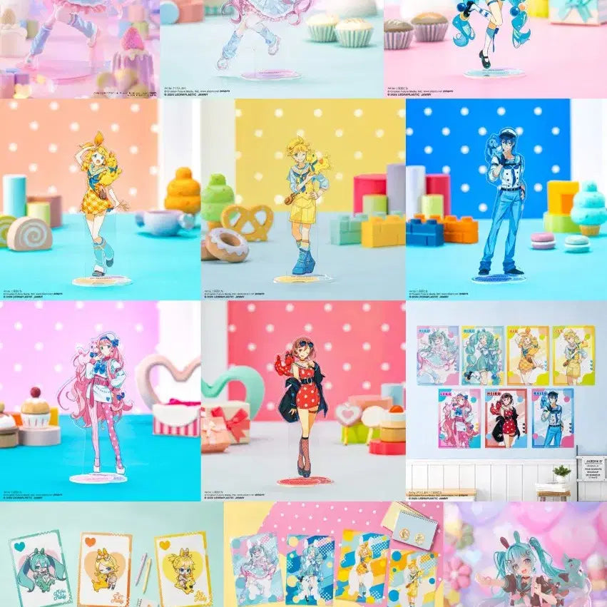 [BUNJANG] Taito Kuji Hatsune Miku Rody Ichiban Kuji Prize K Clear File + Sticker Set / K상) 타이토 쿠지 하츠네 미쿠 RODY 이치방쿠지 제일복권