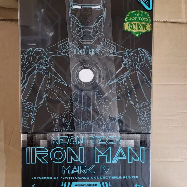 [BUNJANG] Hot Toys Neon Tech War Machine Iron Man Figure / 핫토이 네온테크 워머신 아이언맨 피규어