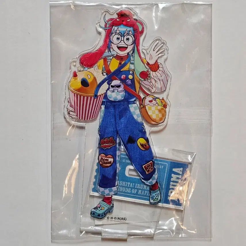 [BUNJANG] Iruma-kun Character Kara Tetsu Acrylic Stand - Karaoke Armor Iron / 악입문 마피아 이루마 가라테츠 아크릴스탠드 가라오케의 철인