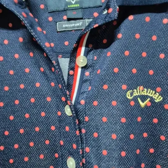 [BUNJANG] Callaway Golf Wear Navy Dot One-Piece Dress M / 캘러웨이 골프웨어 네이비 도트원피스 M